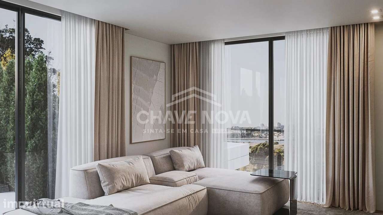 T1 Novo c/ Lugar de Garagem em Canidelo - Grande imagem: 3/11