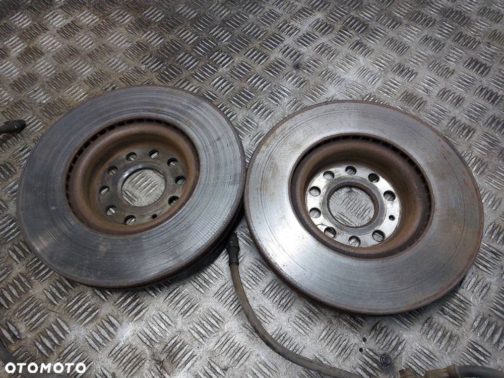 TARCZE HAMULCOWE PRZÓD + KLOCKI + ZACISKI VOLKSWAGEN PASSAT B6 2.0 TDI - 3