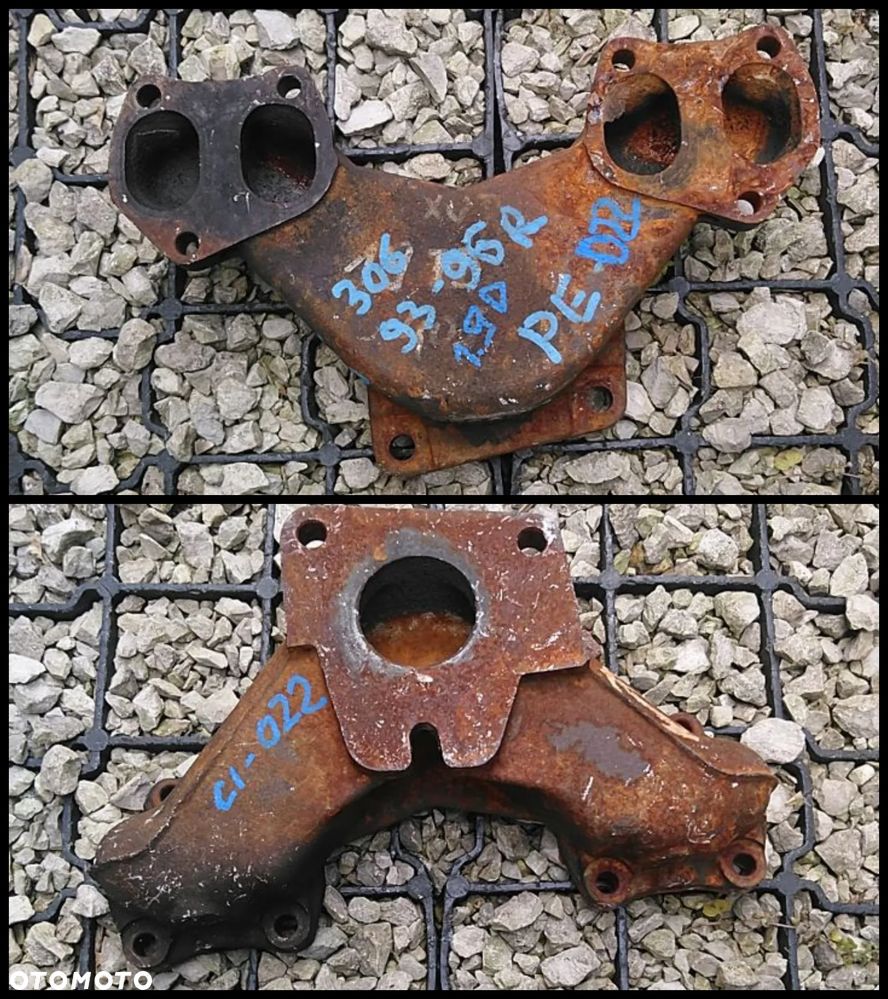 CITROEN PEUGEOT KOLEKTOR WYDECHOWY - 18