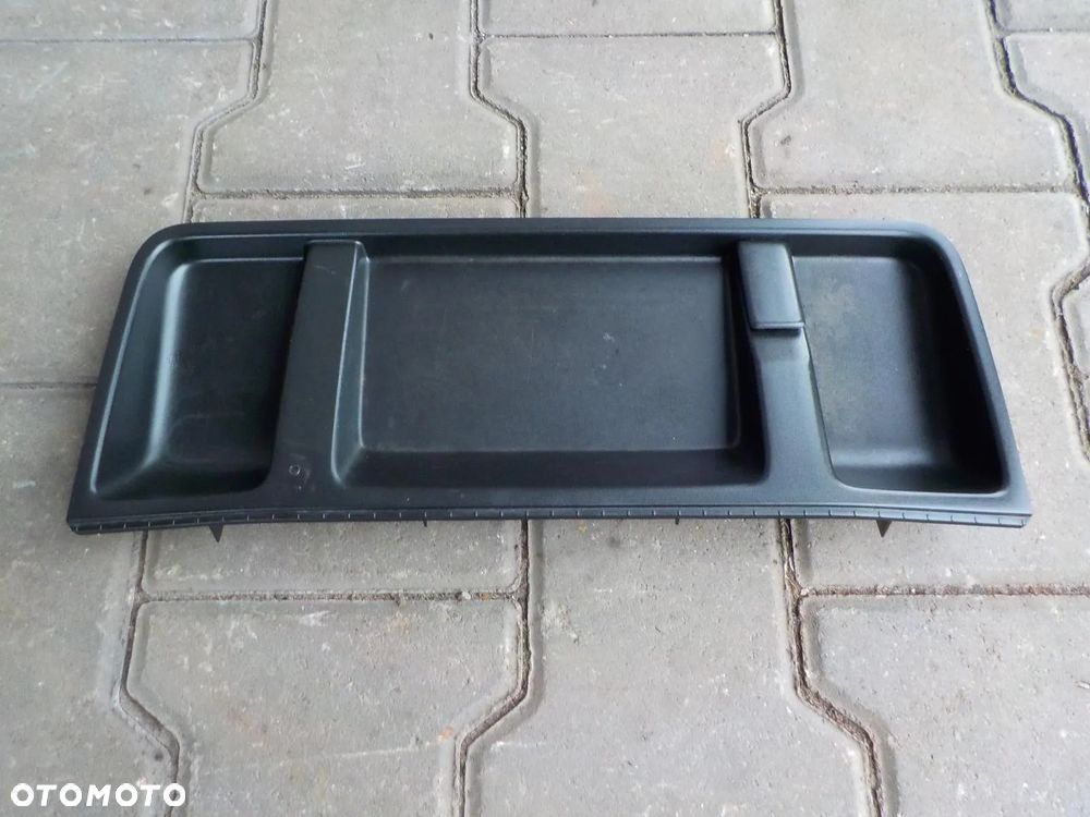VW T5 LIFT PÓŁKA SCHOWEK PLASTIK ZAŚLEPKA DESKI 7E0857922F - 1