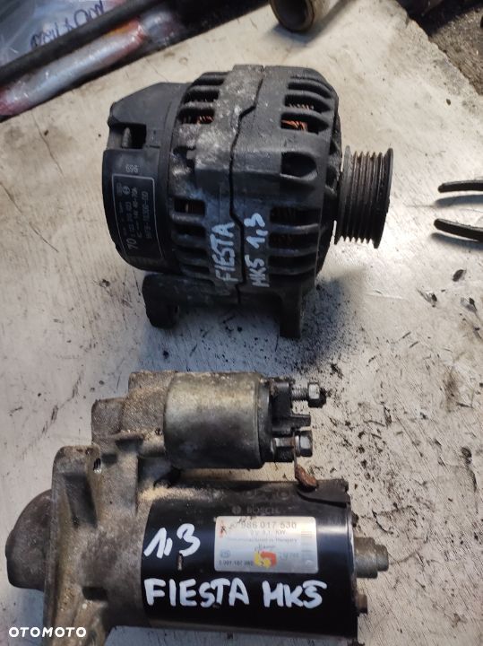 FORD ESCORT FIESTA mk4 1,3 KA  1,4 courier ALTERNATOR rozrusznik - 2