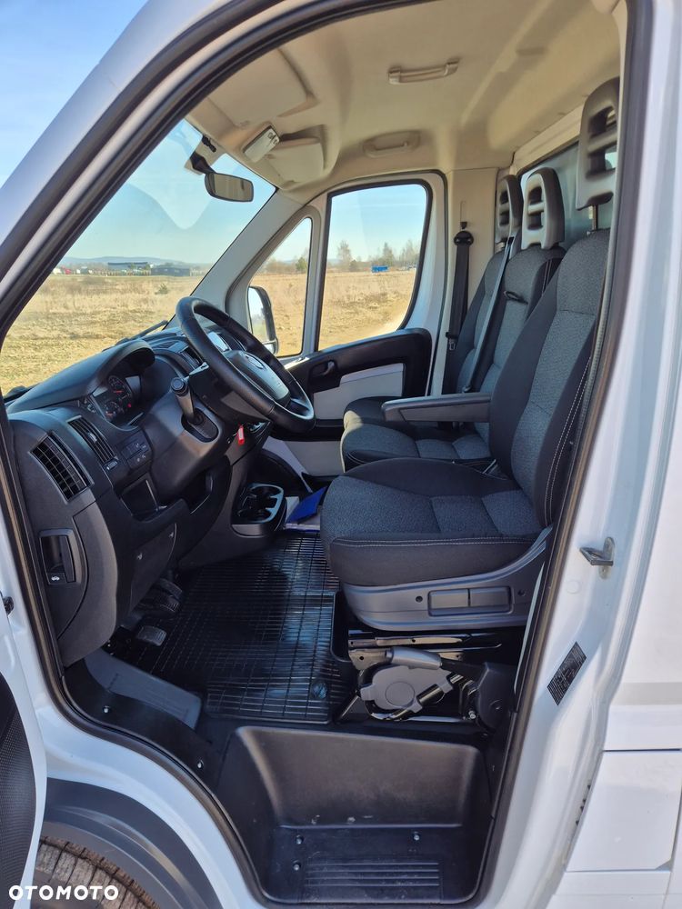 Fiat DUCATO MAXI 2.3 150KM PLANDEKA 10EP FIRANKA X2 ZSUWANY DACH SALON PL I-WŁAŚCICIEL - 26
