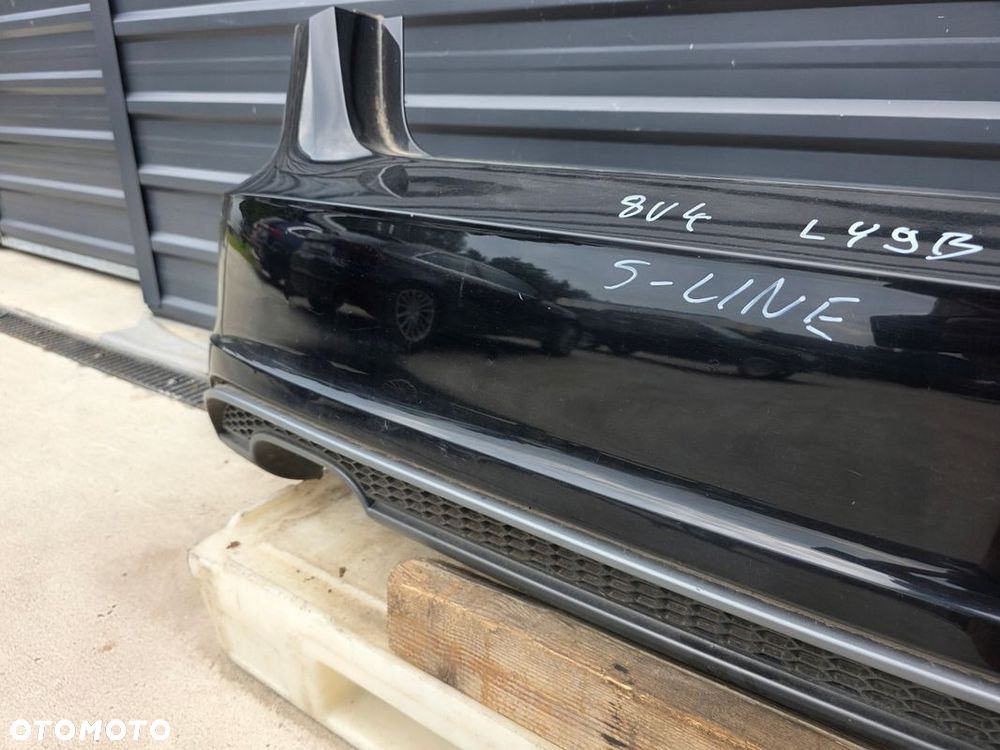 ZDERZAK TYŁ AUDI A3 8V4 5-DRZWI SPORTBACK LY9B S LINE BEZ PDC ORYGINAŁ ! - 5