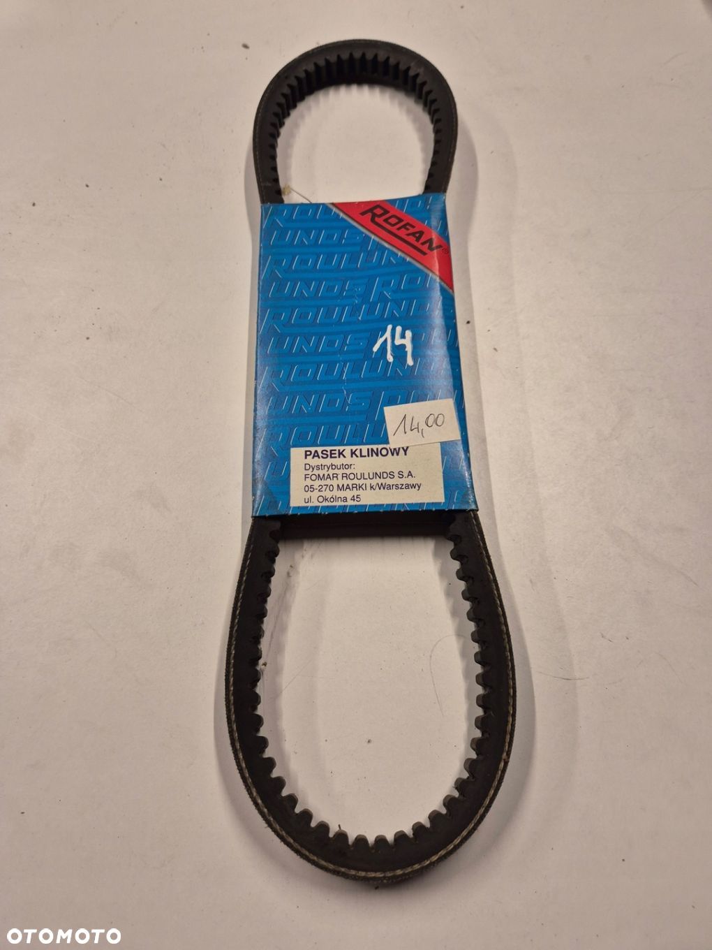 Alfa Romeo Fiat Hyundai Iveco Jaguar Lancia Land Rover PASEK KLINOWY 3A0750 - 1
