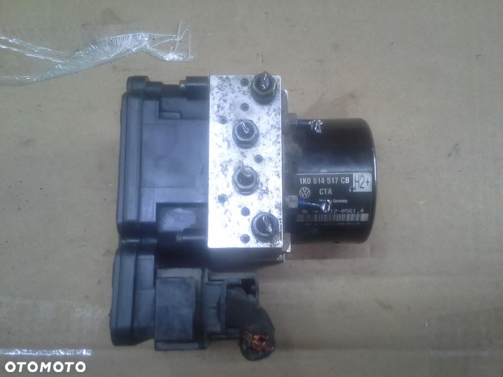 Volkswagen Sirocco Golf VI pompa sterownik abs 1K0907379AT 1K0614517CB plus wtyczka z wiązką - 6