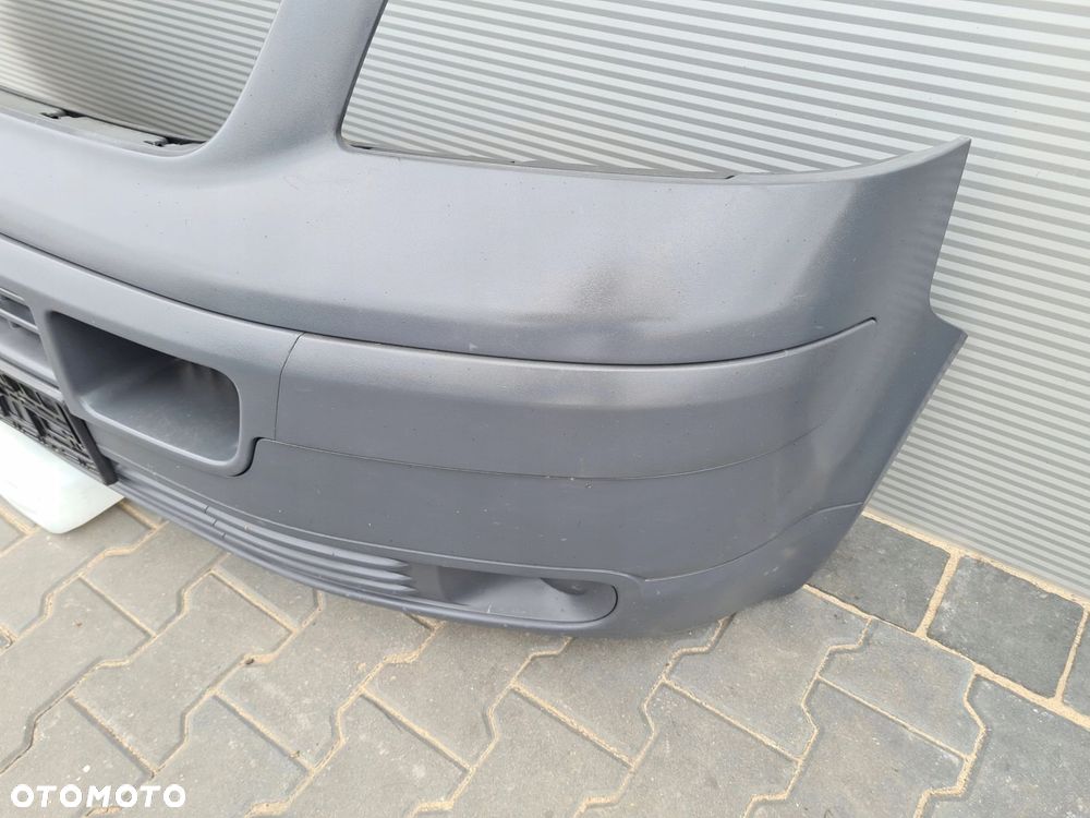 VW T5 TRANSPORTER zderzak przód czarny STRUKTURA - 3