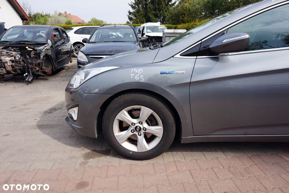 MASKA ZDERZAK BŁOTNIKI LAMPY I40 VF T6S  HYUNDAI 2011-2014 SZARY PRZÓD KOMPLETNY - 9