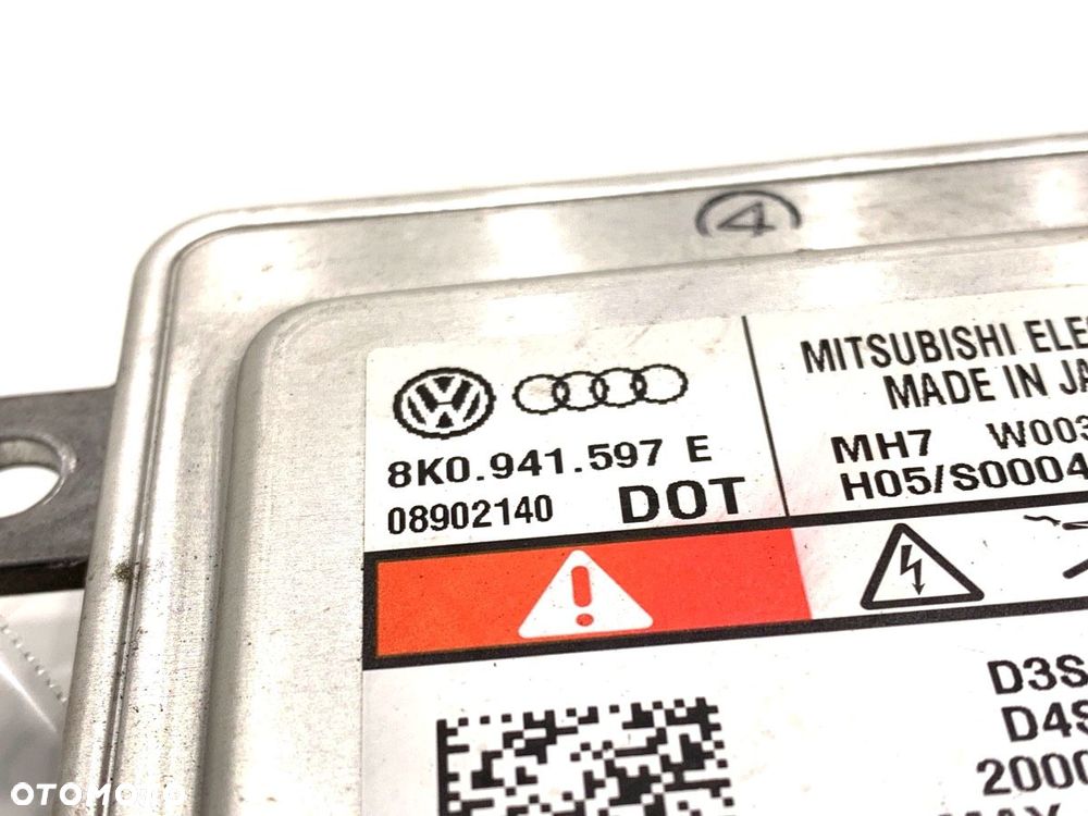 PRZETWORNICA XENON  VW GOLF VII (5G1, BQ1, BE1, BE2) 2012 - 2022 1.4 TSI 92 kW [125 KM] benzyna 2014 - 4