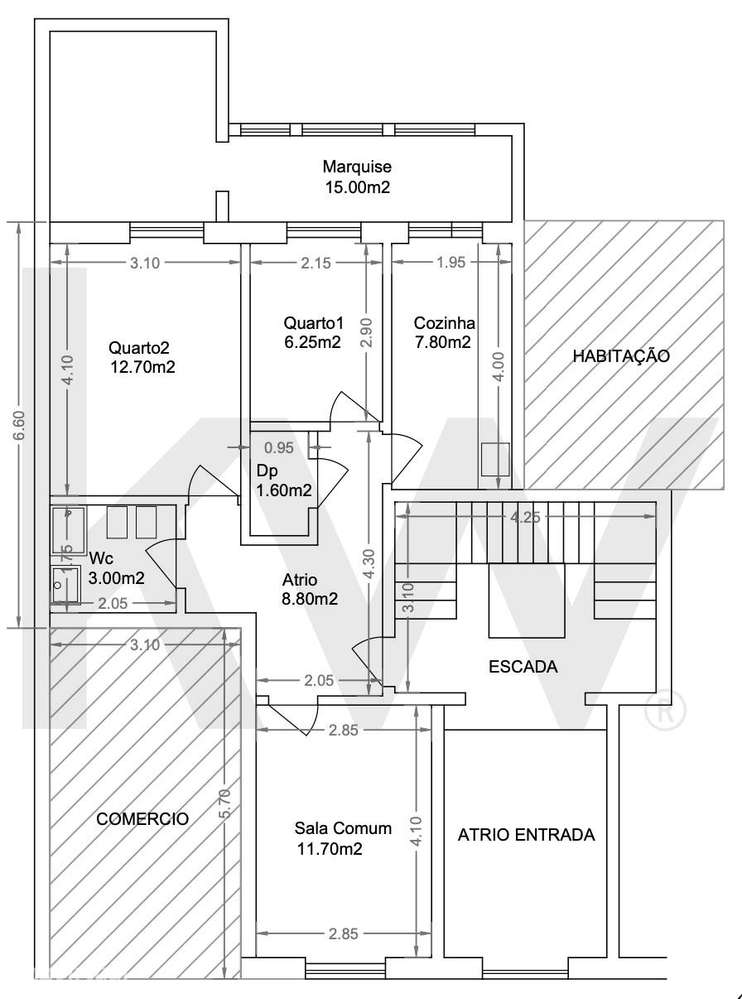 Investimento | T2 arrendado | Centro de Setúbal - Grande imagem: 2/18
