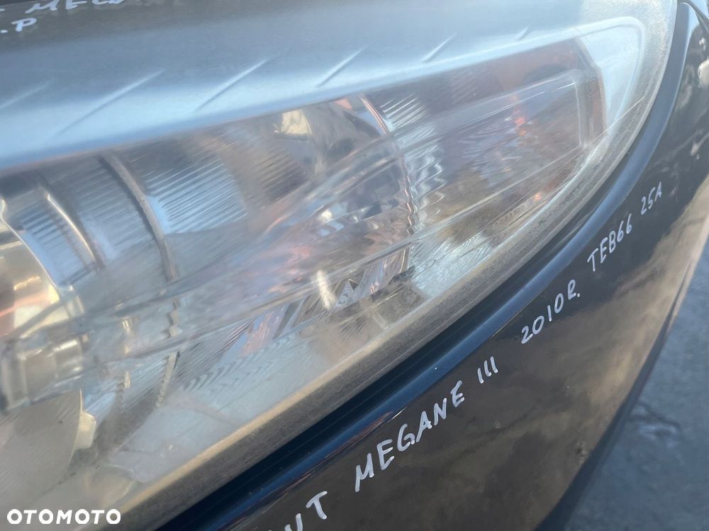 RENAULT MEGANE III LAMPA LEWA PRZEDNIA LEWY PRZÓD UK TEB66 - 9