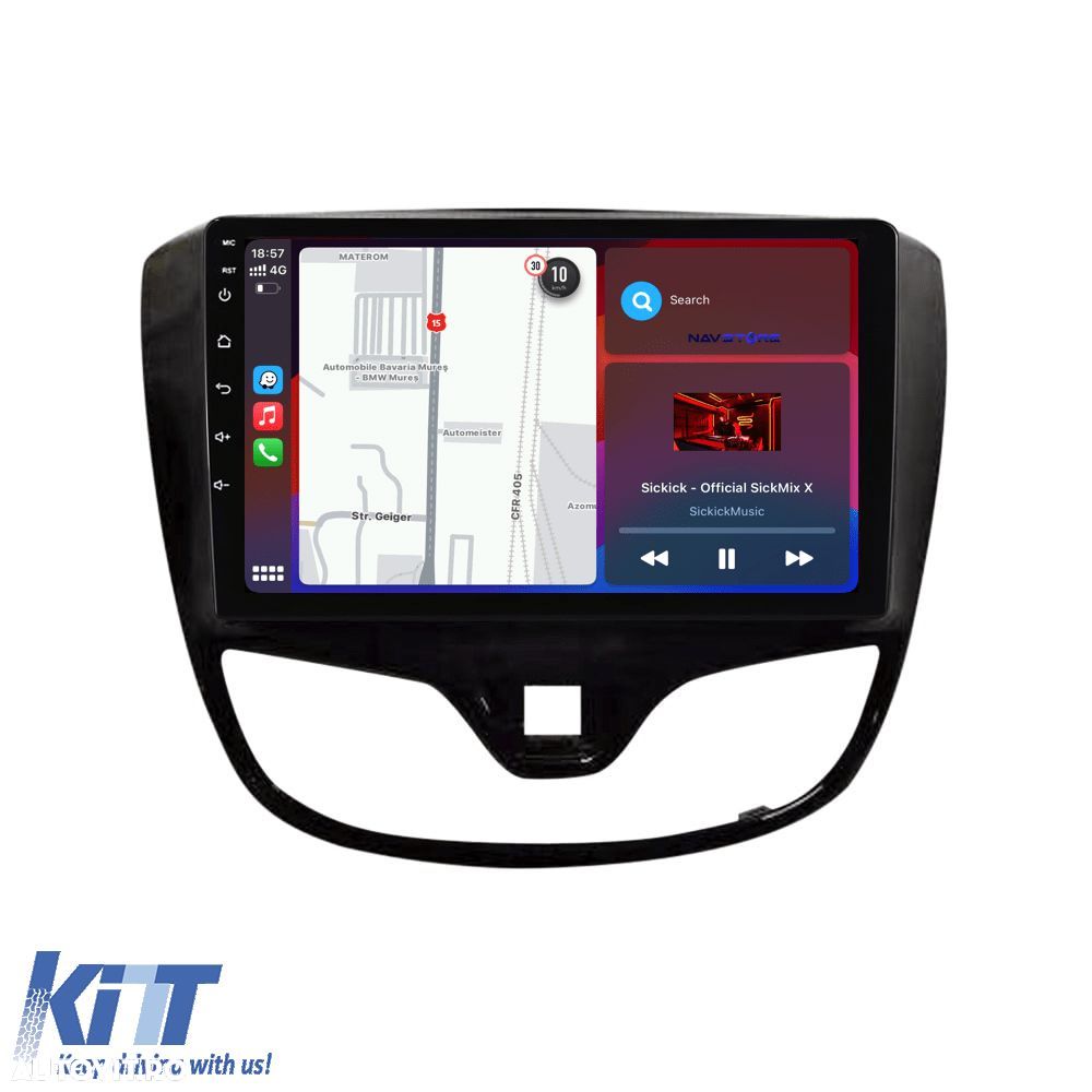 Navigatie Dedicata Opel Karl (2015 - 2019), 9Inch, 2Gb Ram, 64Gb Stoca - 3