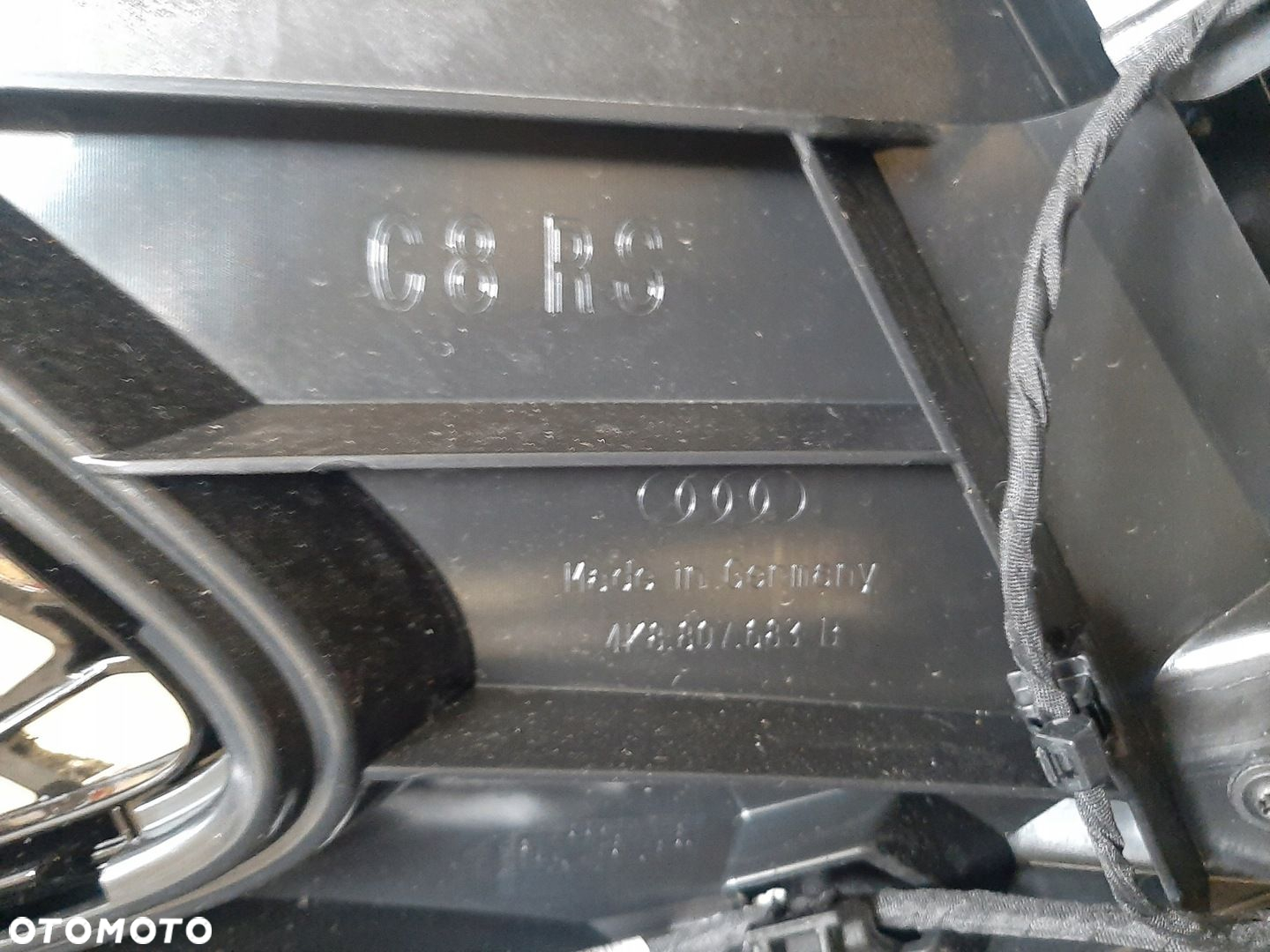 AUDI RS6 RS7 C8 ZDERZAK PRZEDNI KOMPLETNY 4K8807683B 6XPDC XENON KAMERA - 9
