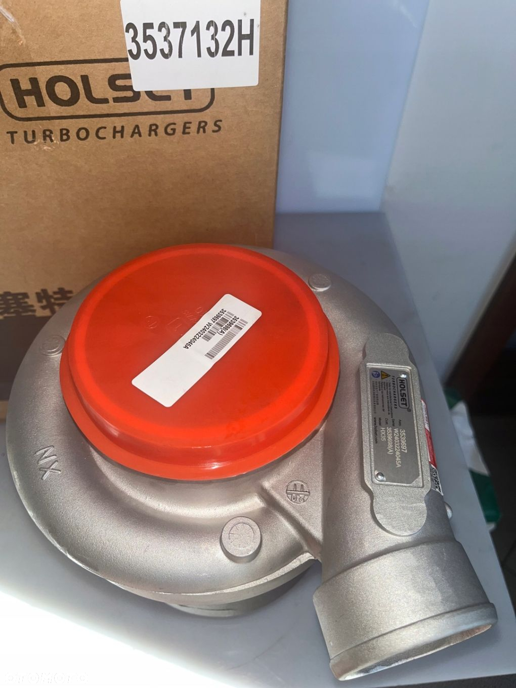 Nowa turbosprężarka Komatsu Cummins 3539697 3804877 Rabat400zł CZYTAJ OPIS - 3