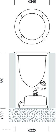 Lampa siteco 5na90011ms100r ogrodowa najazdowa - 6