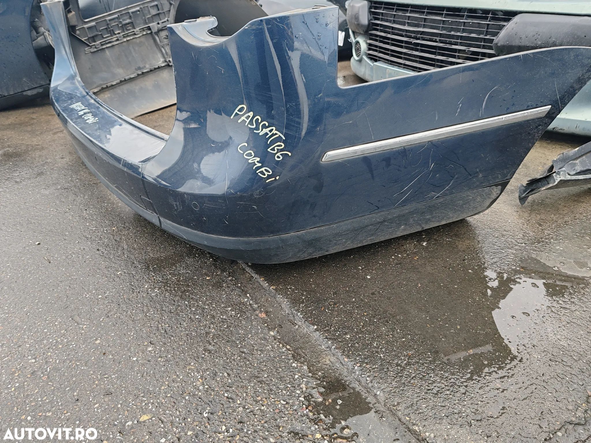 Bara spate albastru pentru VW Passat B6 Break cu senzor de parcare - 1