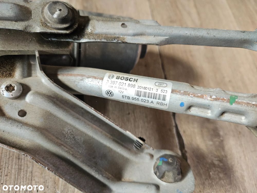 Silniczek mechanizm wycieraczek VW Touran 5T III 2016r Europa 5TB955023A 5TB955119A - 2