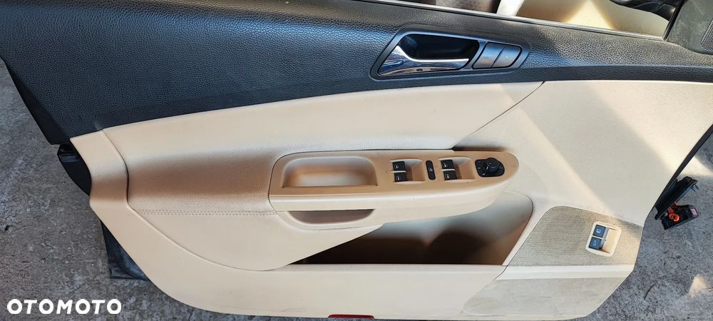 vw passat b6 kombi boczki skóra banan podsufitka - 2