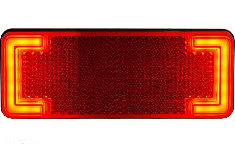 lampa obrysowa czerwona 12/24v led - 2
