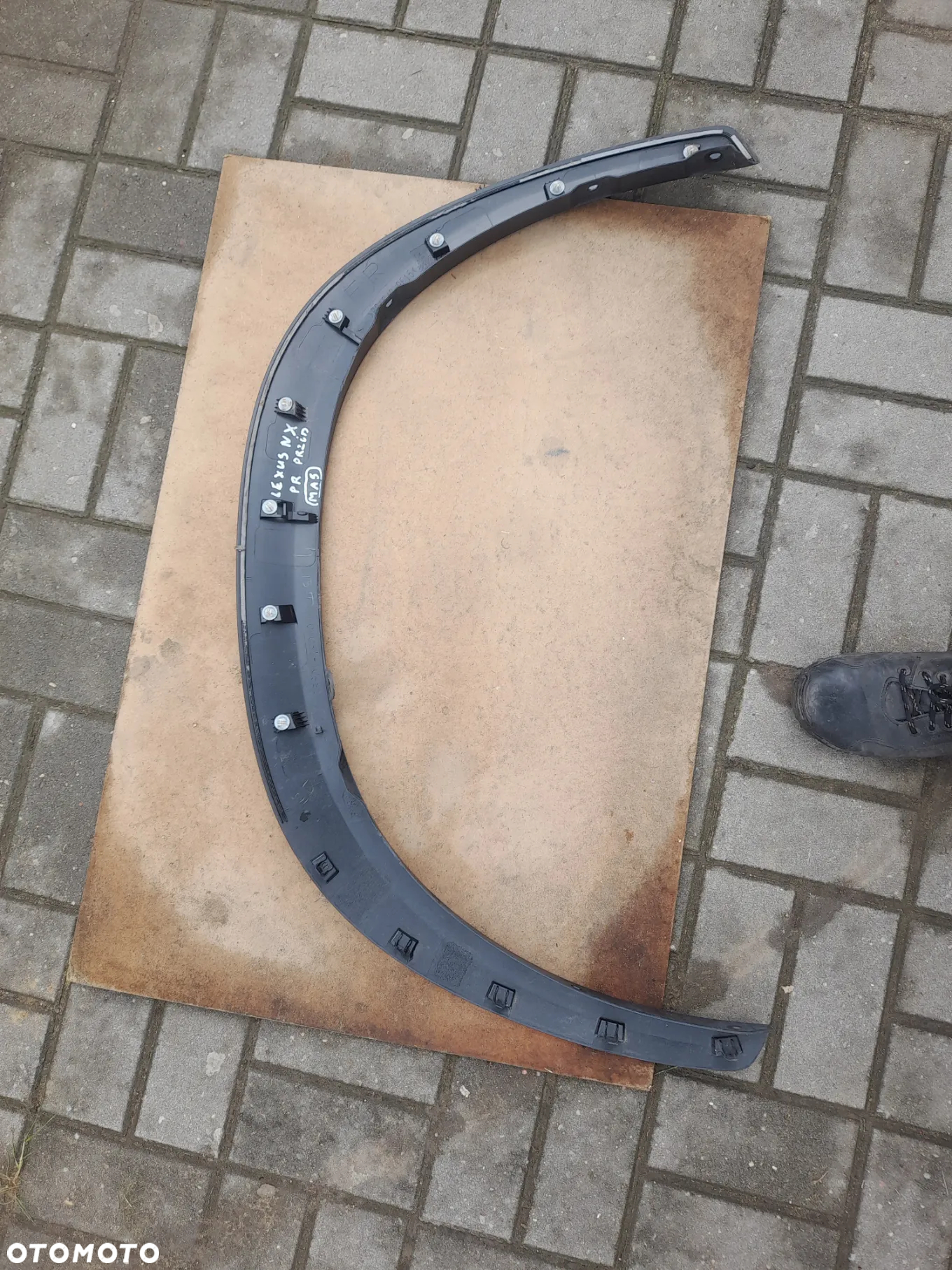LEXUS NX NAKŁADKA LISTWA BŁOTNIKA PRAWA PRZEDNIA PRZÓD 75601-78010 - 5