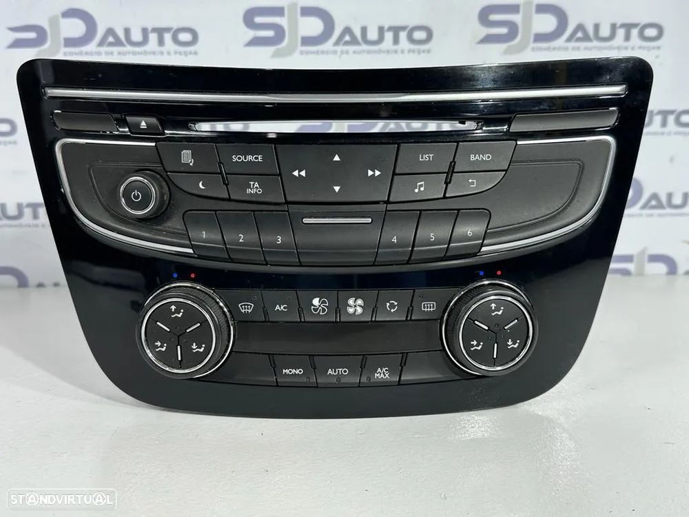 Comandos Ar Condicionado + Comandos Rádio - Peugeot 508 I / RXH - 1