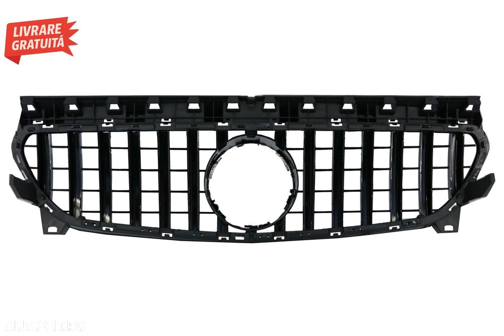 Grila Centrala Mercedes CLA C117 X117 W117 Facelift (2016-2018) CLA45 GT-R Panamer- livrare gratuita - 4