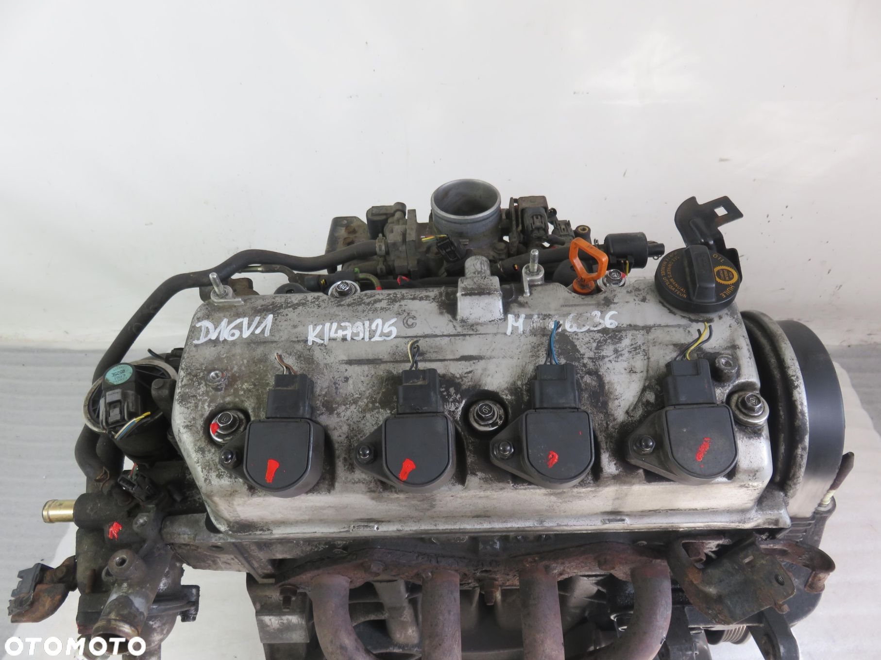 SILNIK HONDA CIVIC VII 1.6 16V D16V1 - 2