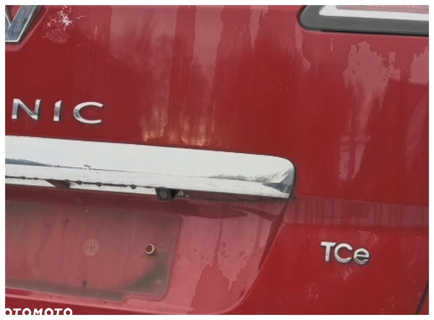 RENAULT SCENIC III LIFT KLAPA TYŁ KOMPLETNA Z KAMERĄ ORYGINAŁ KOLOR TENNJ, - 2