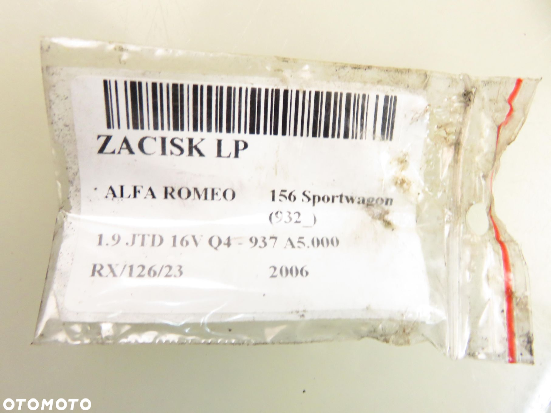ZACISK LEWY PRZÓD ALFA ROMEO 156 Q4 brembo - 10
