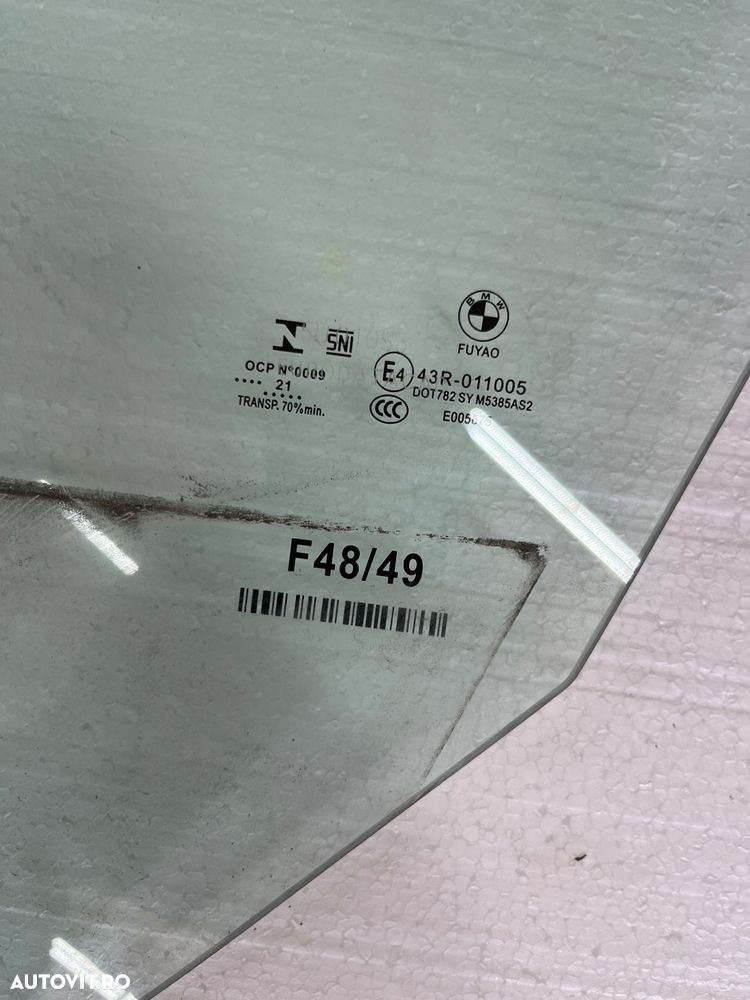 Geam usa stanga fata BMW x1 f48 x2 f49 2021 - 2