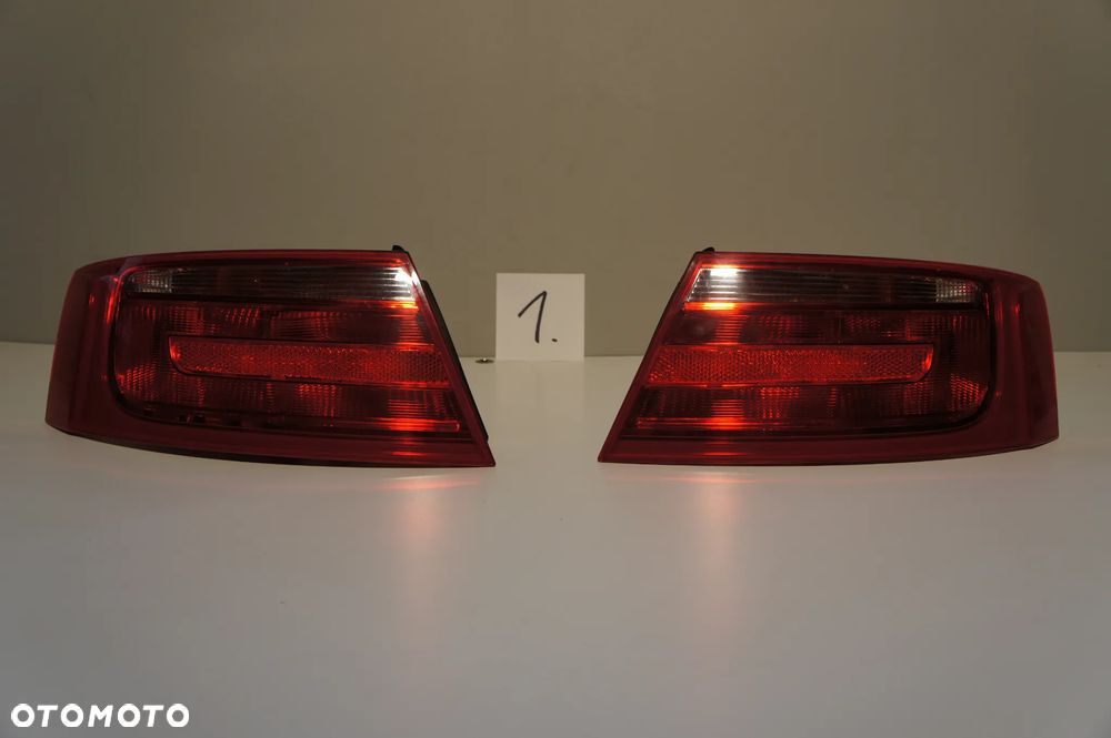 NR 1 Lampy tył lewa + prawa AUDI A5 8T0945093 8T0945094 kompletne - 3