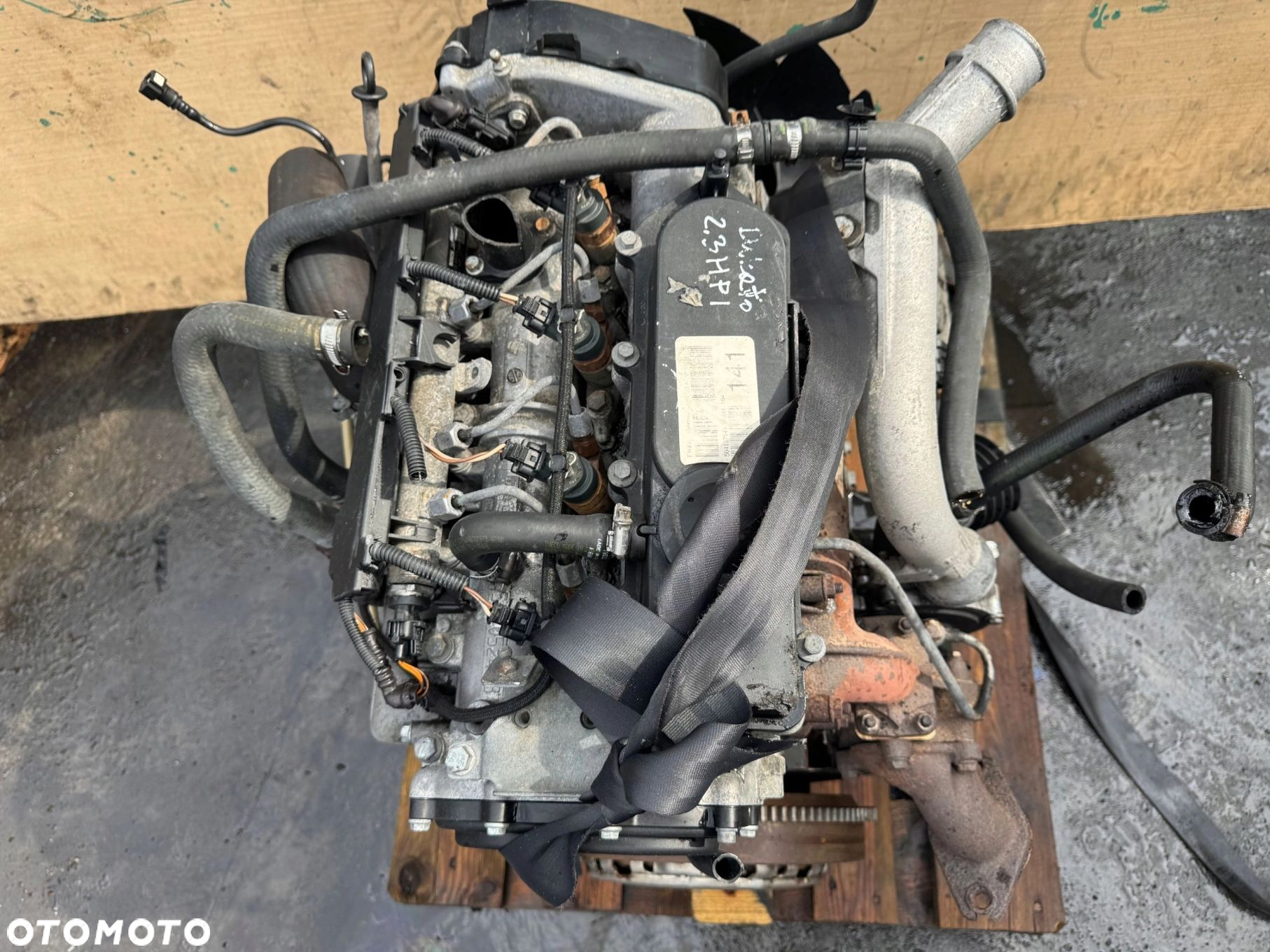 SILNIK KOMPLETNY IVECO DAILY III 2.3 HPI EURO 4 116KM F1AE0481B 100%OK - 6