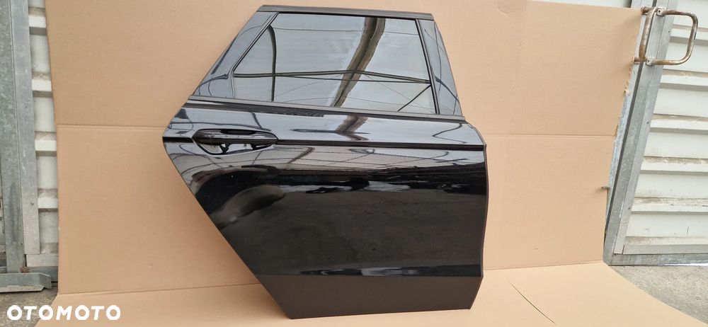 FORD MONDEO MK5 LIFT COMBI KOMPLETNE DRZWI PRAWY TYŁ DEMONTAŻ CZARNE - 3