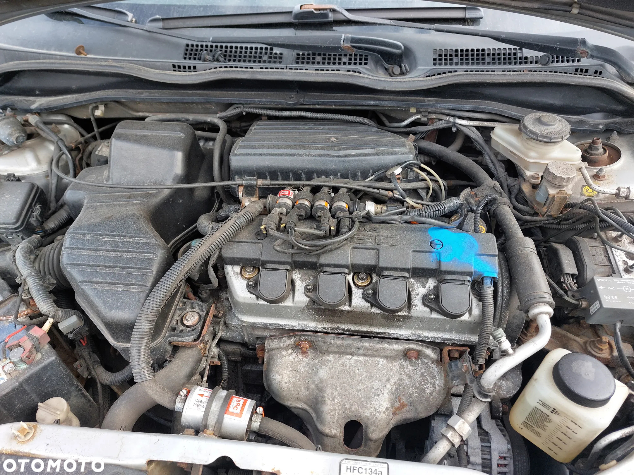 Maska HONDA CIVIC VII 3DR 1,6B zderzaki,drzwi,klapa,lampy... - 8