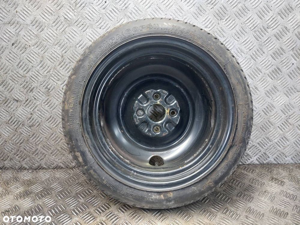 KOŁO DOJAZDOWE DOJAZDÓWKA 4x100 4Jx14 FI54,1 115/70R14 TOYOTA YARIS I - 6