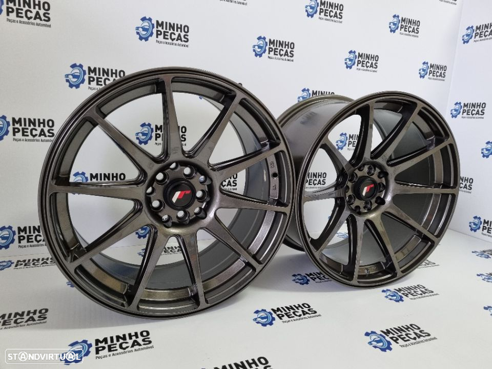 Jantes Japan Racing (JR11) em 18" GunMetal - 2