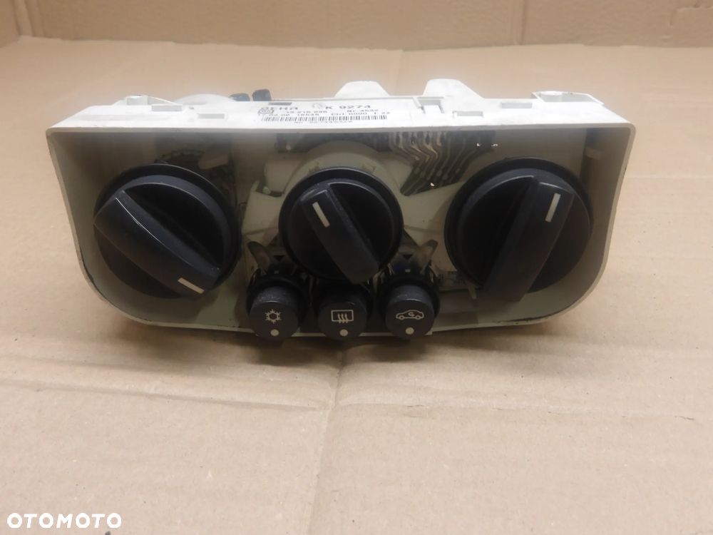 OPEL MERIVA A I LIFT 05-10 1.4B PANEL STEROWANIA NAWIEWU KLIMATYZACJI 13215936 - 1