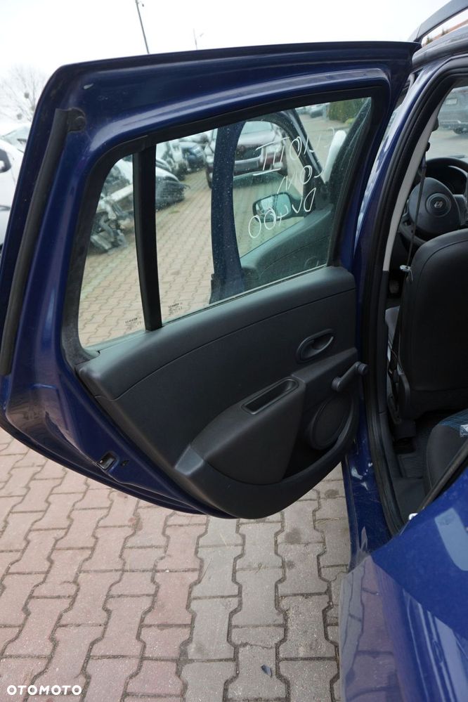 DRZWI TYLNE LEWE CLIO III PH1 KOMBI OV460  GRANATOWY RENAULT 2005-2009 - 8