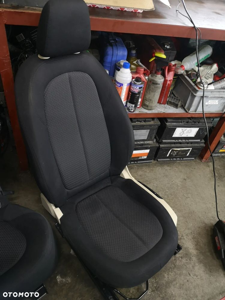 FOTEL KIEROWCY CZARNY MATERIAŁ KANAPA TYLNA BMW 2 F45 ACTIVE TOURER 2017R - 15