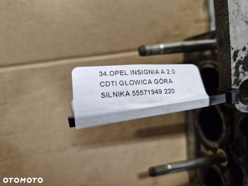 opel insignia a 2.0 cdti głowica góra silnika 55571949 - 7