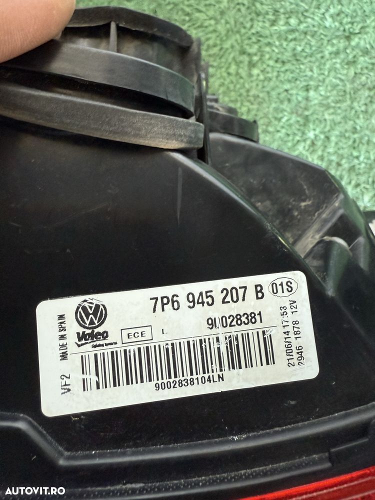 Stop stanga aripa vw volkswagen Touareg 7p - 5