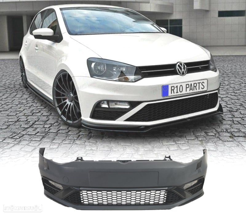 PARA-CHOQUES FRONTAL VOLKSWAGEN VW POLO 6C 6R LOOK GTI 09-17 - 1