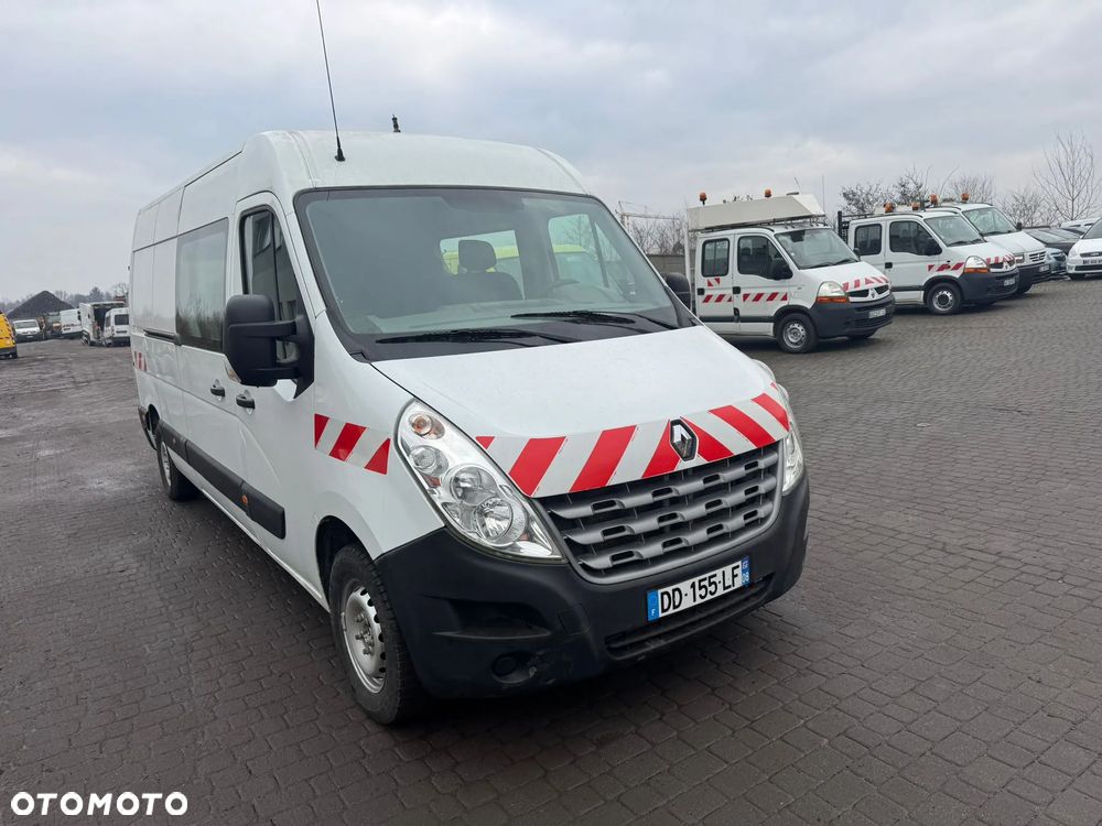 Renault Master L3H2 Max Długi Brygadówka 7 Osobowa 2013r. Paka 2.7m - 6