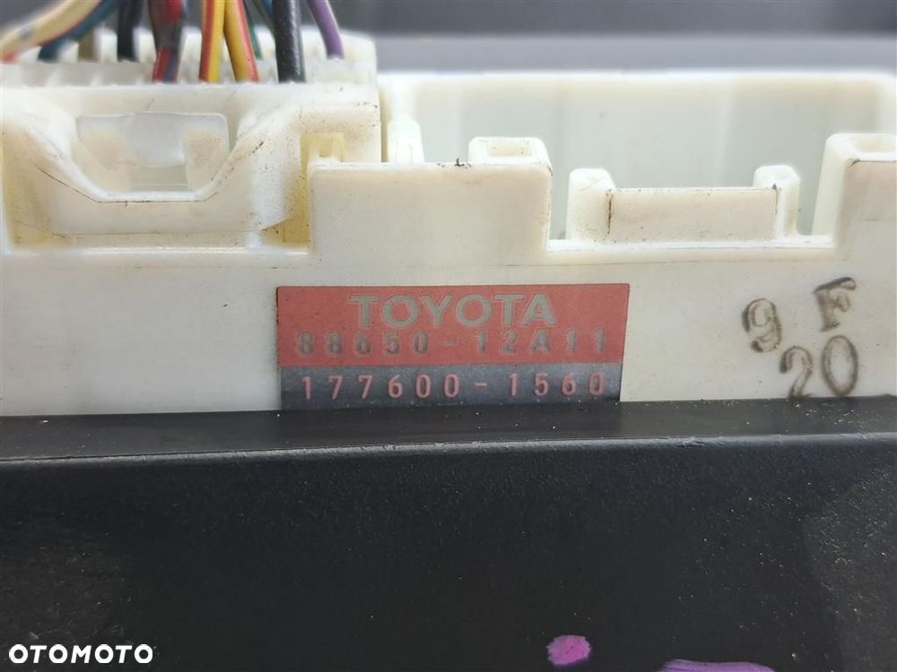 Panel klimatyzacji Toyota Corolla E12 2001-2007 - 5