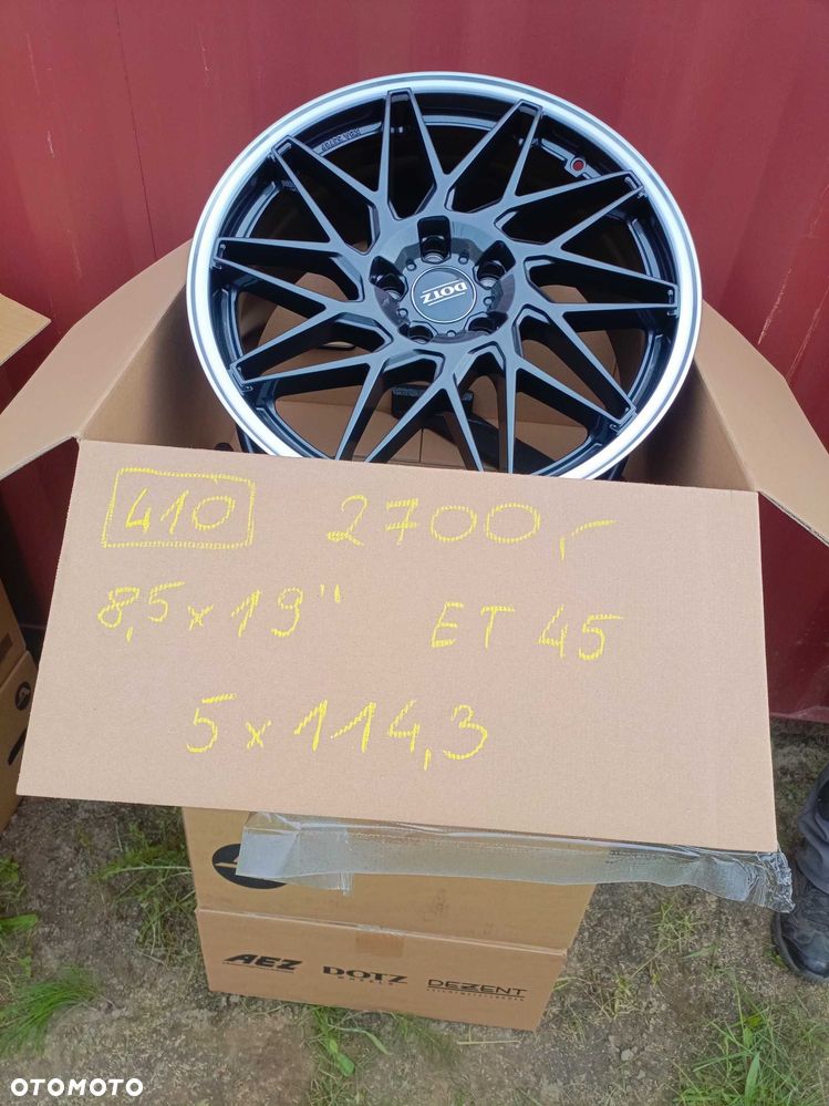 Nowe felgi aluminiowe DOTZ 8,5jx19 et45 5x114,3