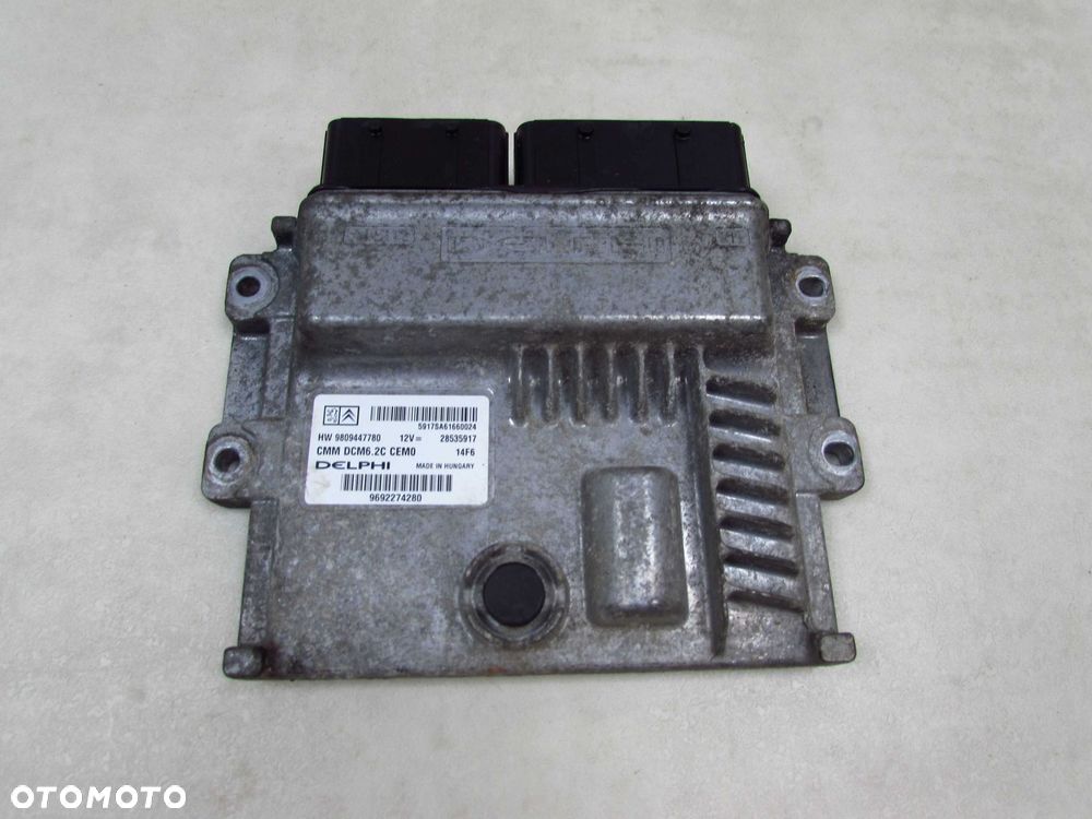 FIAT DUCATO BOXER JUMPER STEROWNIK SILNIKA 9809447780 - 1