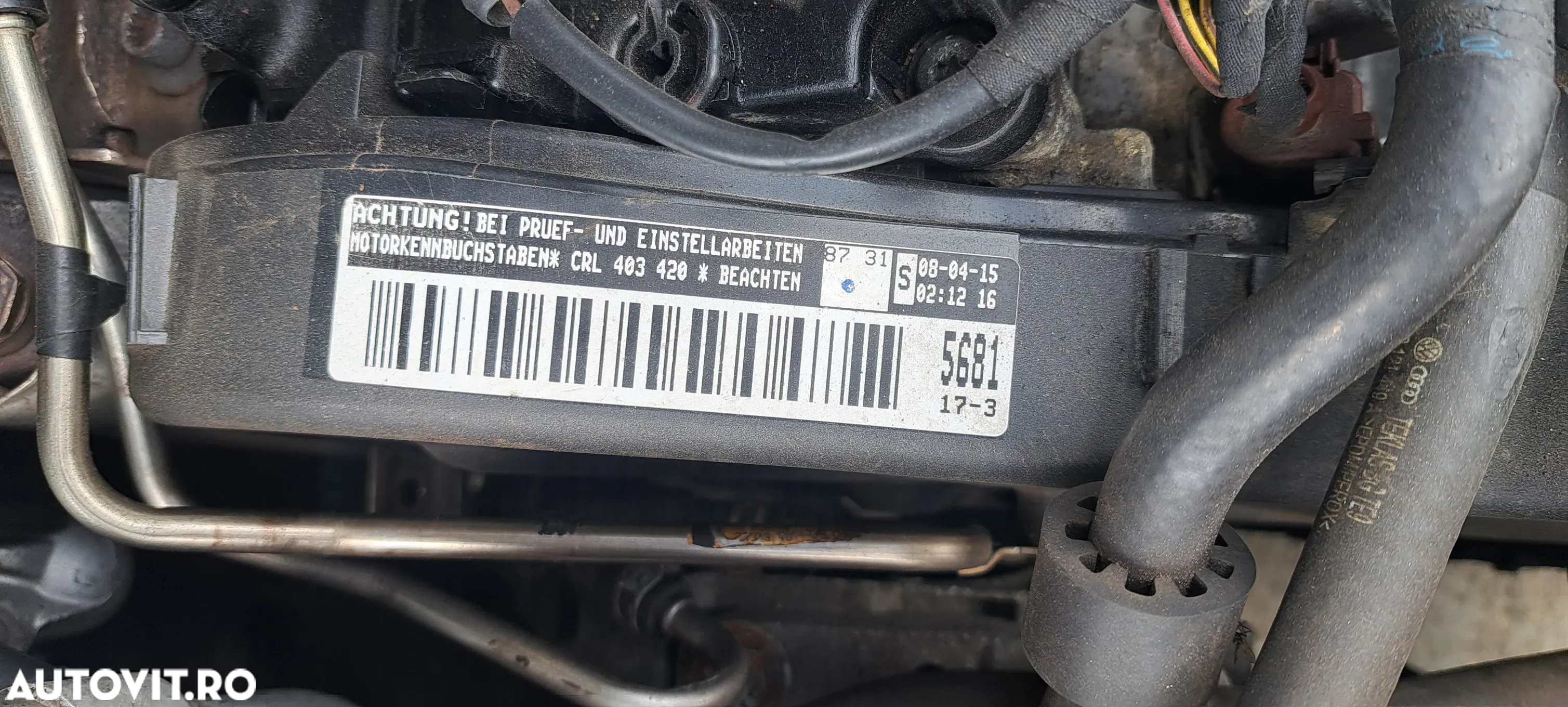 Motor 2.0 tdi tip CRL Volkswagen Passat B8 - 2