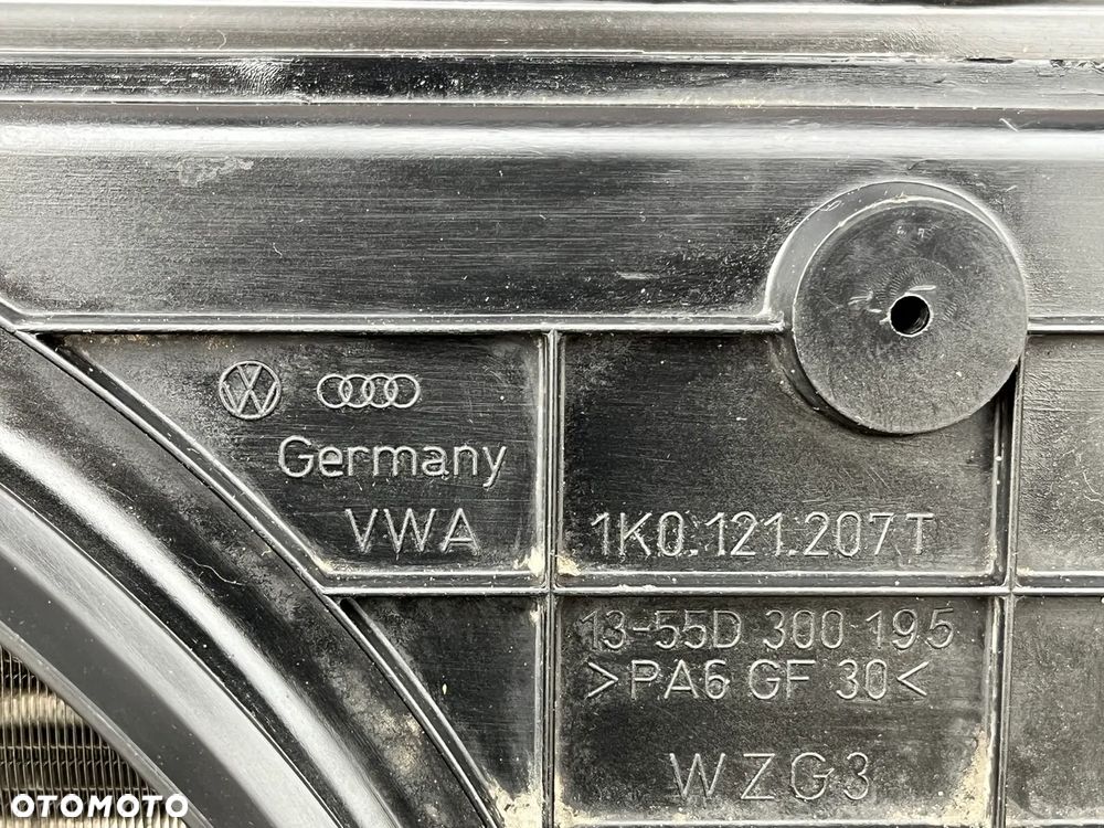 KOMPLET CHŁODNIC WODY KLIMATYZACJI WENTYLATORY CHŁODNICA AUDI A3 VW GOLF 5 CADDY TOURAN SEAT SKODA 1.6 2.0 BENZYNA - 8
