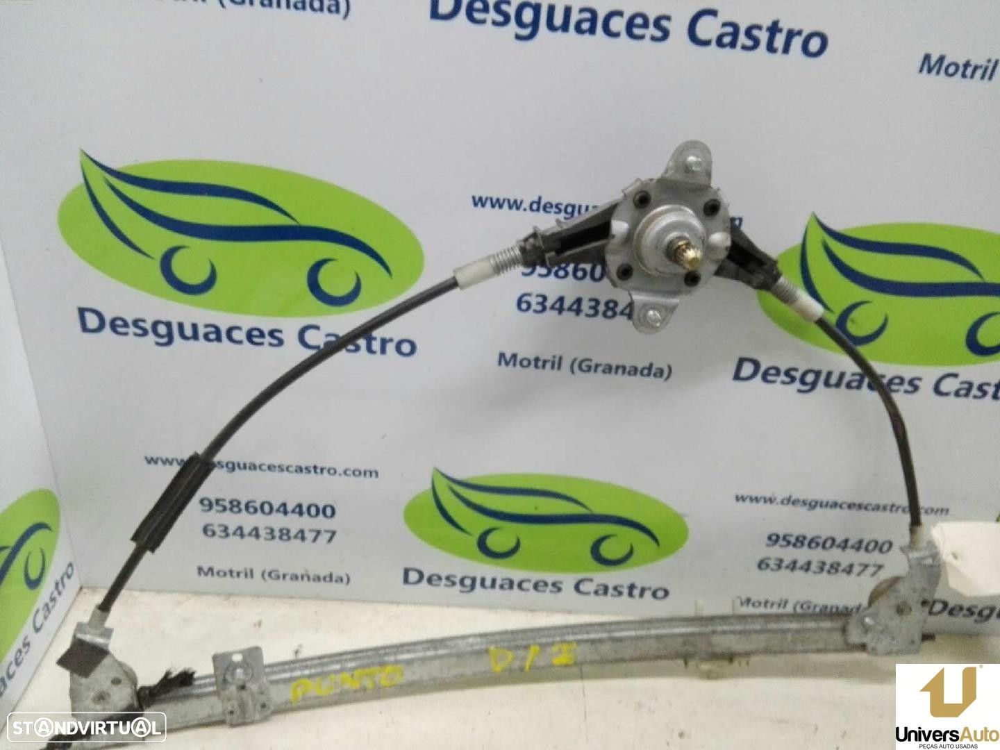 ELEVADOR DE VIDRO FRONTAL ESQUERDO FIAT PUNTO 1997 -176A3000 - 1