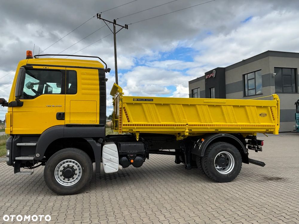 MAN TGS 18.440 4x4 HYDROBURTA MEILLER , hydrodrive , hydraulika do przyczepy, zimowe utrzymanie dróg, wyjście do czołownicy, czołownica - 1