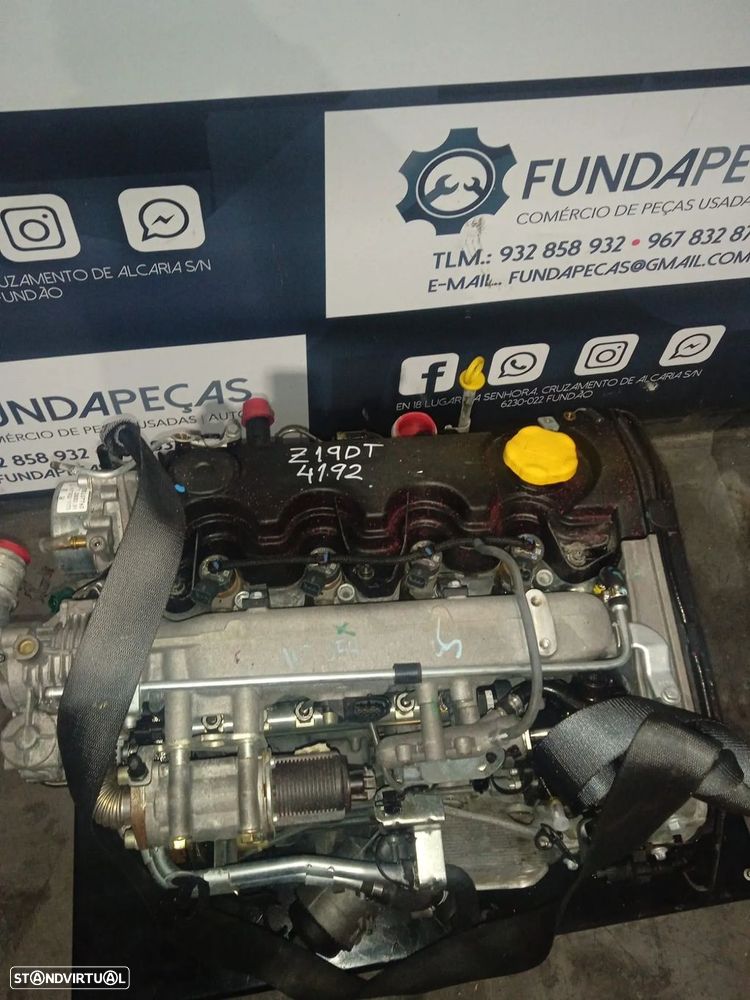 Motor Opel Astra H 1.9 CDTi 120Cv Ref: Z19DT - 1